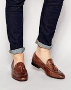 H By Hudson Pierre Leather Loafers - Brown