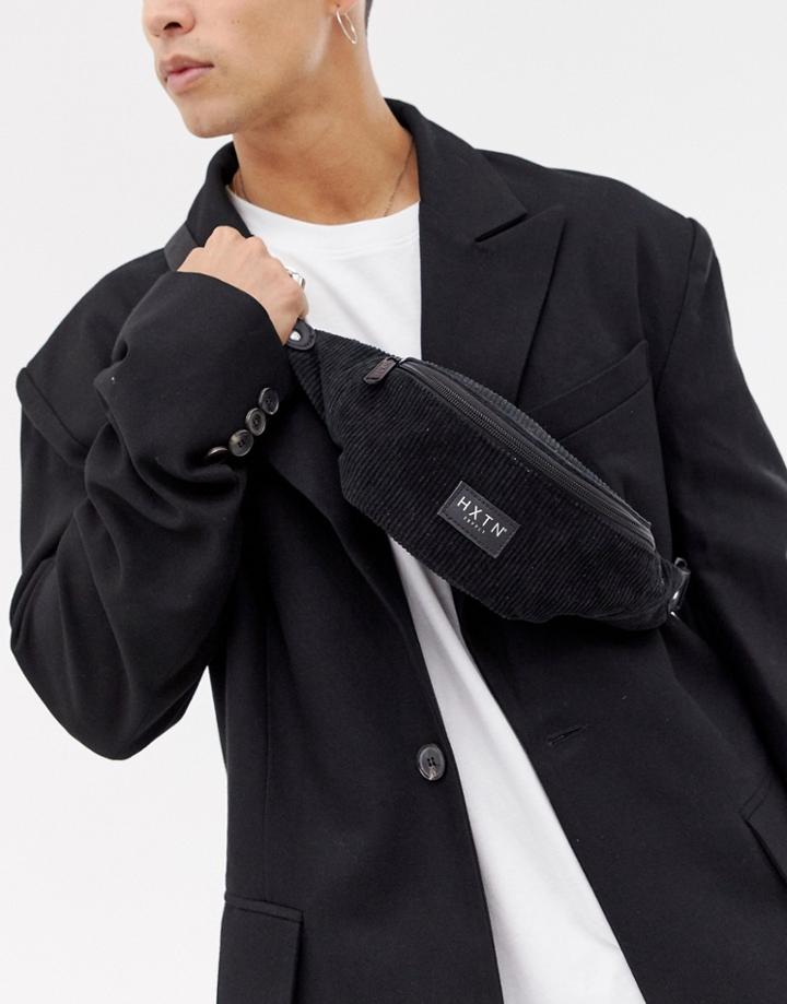 Hxtn Supply Cord Fanny Pack In Black - Black