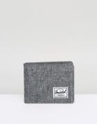 Herschel Supply Co Roy Bi-fold Wallet With Coin Pocket & Rfid - Gray
