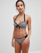 Pour Moi Checkers Bikini Bottom - Multi