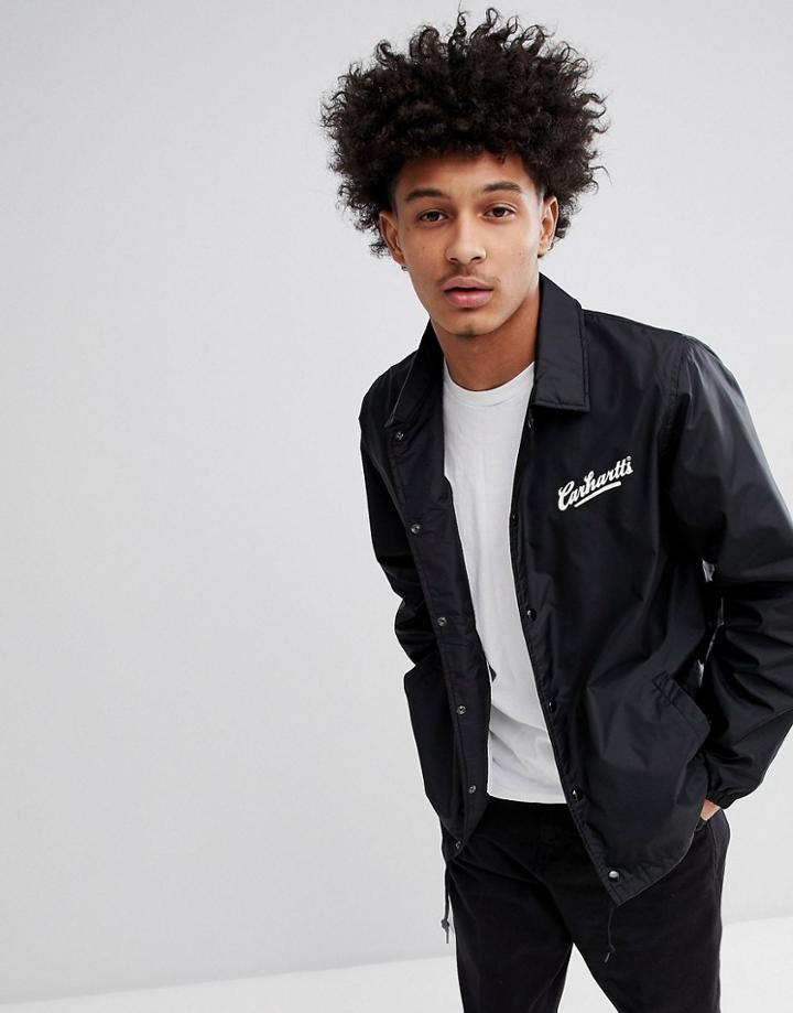 Carhartt Wip Coach Jacket - Black