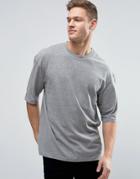 Jack & Jones Originals T-shirt In Boxy Fit - Gray