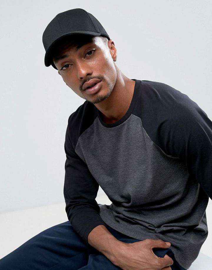 Selected Homme Baseball Cap - Black