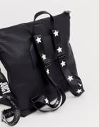 Juicy Myla Slouchy Backpack In Black - Black