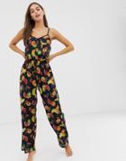 Asos Design Mix & Match Fruit Pyjama Pants-multi