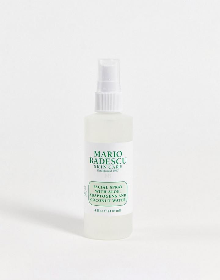 Mario Badescu Facial Spray With Aloe, Adaptogens And Coconut Water 4 Fl Oz-no Color