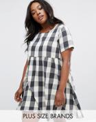 Alice & You Gingham Check Smock Dress - Multi