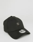 New Era 39thirty Fitted Cap Ny Yankees Mini Logo - Black