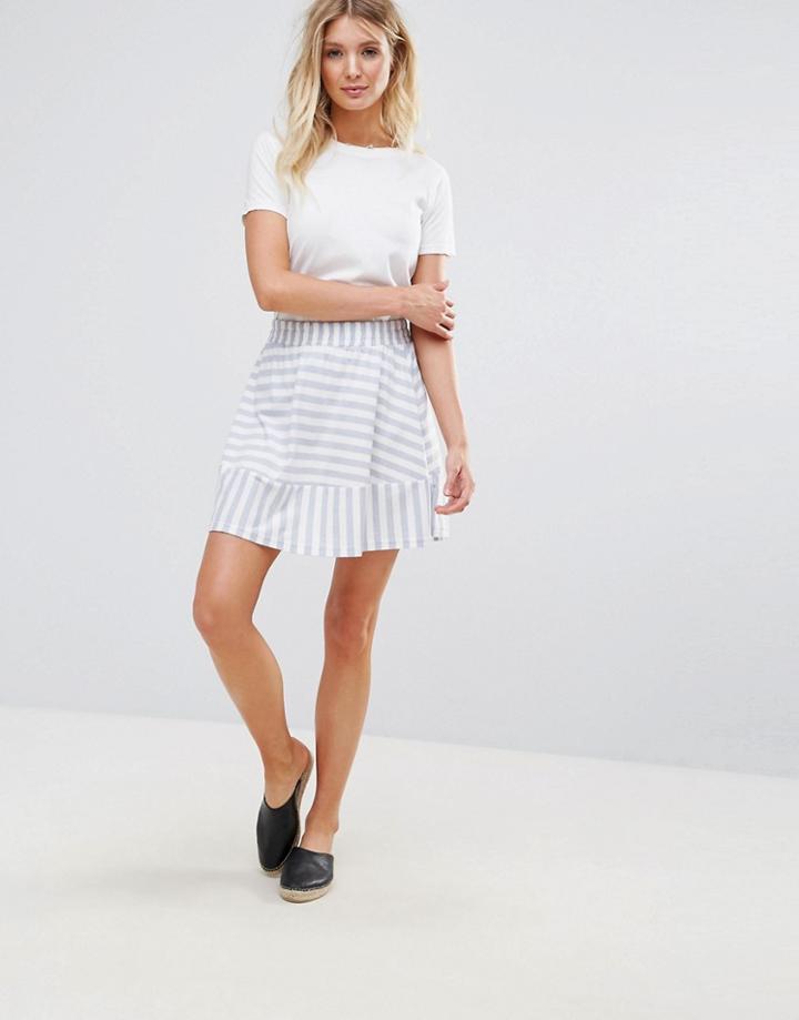 Minimum Stripe Skirt - Blue