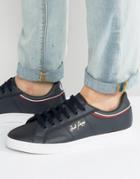 Fred Perry Sidespin Leather Sneakers - Navy