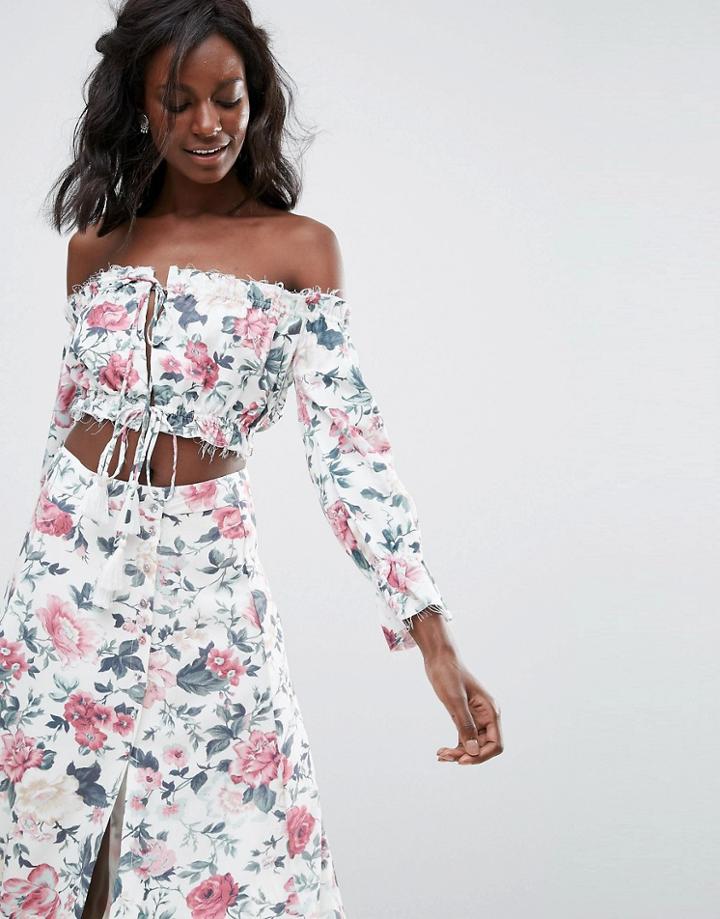 Majorelle Sangria Top Co-ord - Multi