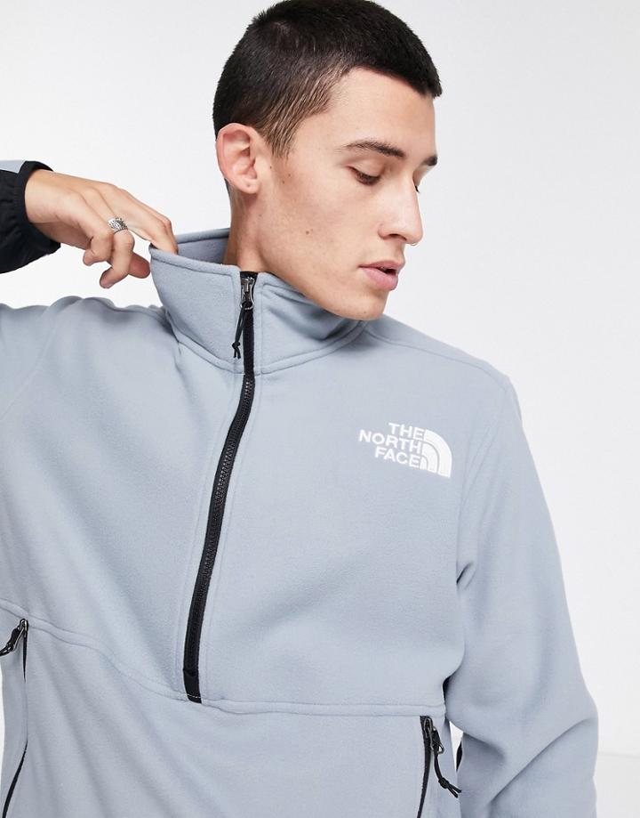 The North Face Tka Kataka Fleece Jacket In Gray-grey