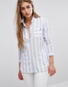 Tommy Hilfiger Wide Stripe Oxford Shirt - Multi