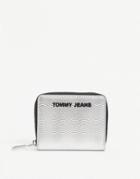 Tommy Jeans Wallet In Silver