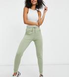 Influence Tall Slim Leg Sweatpants In Sage Green