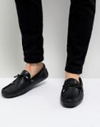 Kurt Geiger London Matthew Leather Loafers In Black - Black