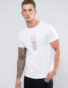 Asos T-shirt With Do Not Disturb Print - White