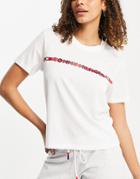 Tommy Hilfiger Nature Tech Short Sleeve Tee In White