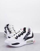 Jordan Ma2 Sneakers In White And Black