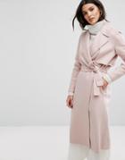 Selected Smart Coat - Pink