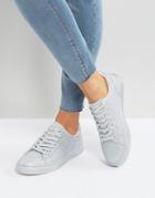 New Look All Over Glitter Sneaker - Silver