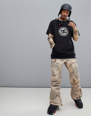 Dc Shoes Asylum Snow Pant In Incense Camo - Stone