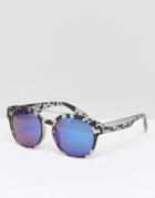 Jeepers Peepers Square Sunglasses - Gray