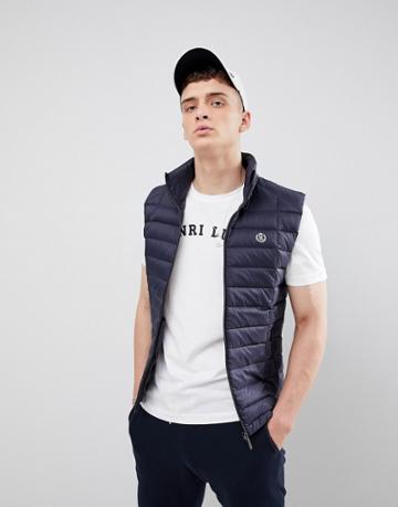 Henri Lloyd Cabus Light Weight Down Vest In Navy - Navy