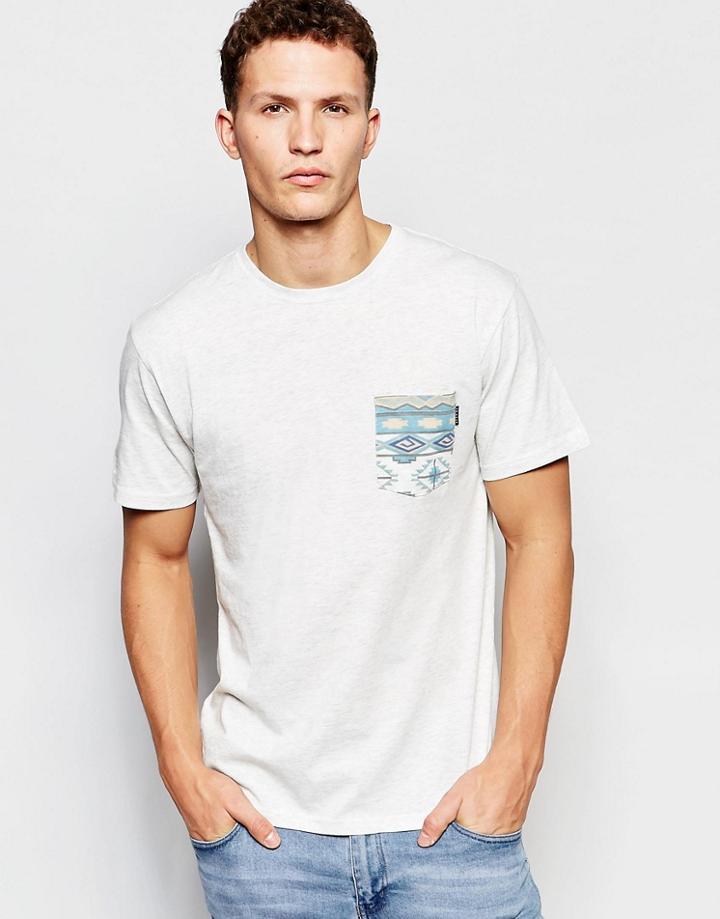 Afends Pedro Pocket T-shirt - White