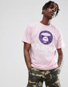 Aape By A Bathing Ape Logo T-shirt - Pink