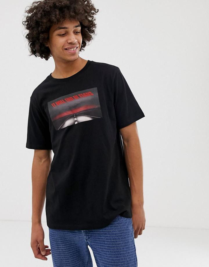Weekday Frank Highway T-shirt - Black