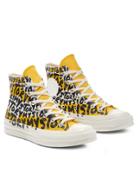 Converse Chuck 70 Hi My Story All Over Print Canvas Sneakers In Amarillo/black-yellow