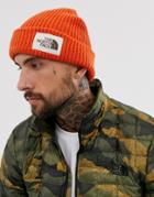 The North Face Salty Dog Beanie In Orange