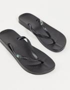 Ipanema Anatomica Flip Flops In Black