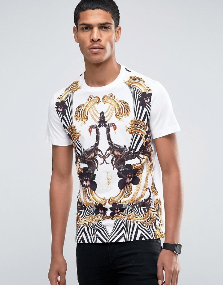 Versace Printed T-shirt - White