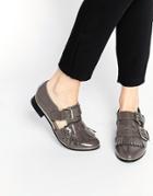 Asos Maddox Flat Shoes - Gray
