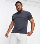 French Connection Plus Pocket T-shirt In Navy