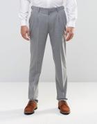 Asos Wedding Slim Suit Trouser - Gray