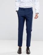 Harry Brown Plain Suit Pants - Blue