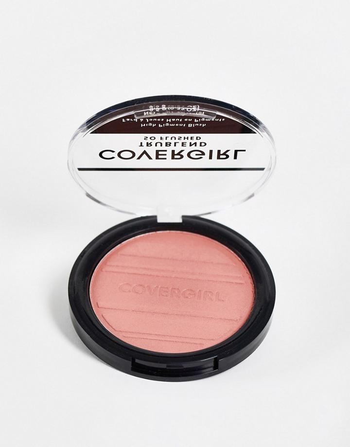 Covergirl So Flushed High Pigment Blush In Coral Crush-orange