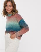 Only Space Dye Brushed Sweater