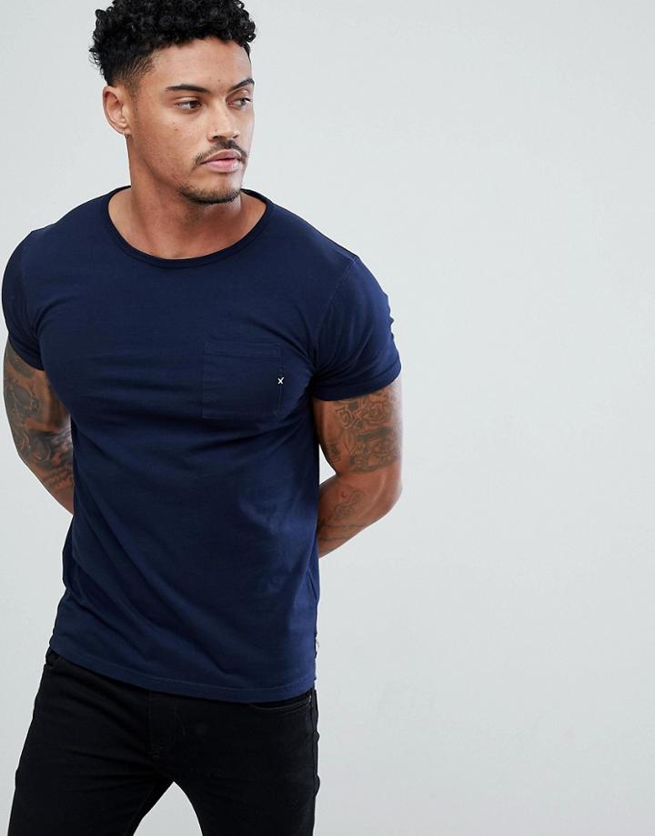 Scotch & Soda One Pocket T-shirt - Navy