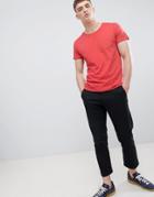 Lee Jeans Pocket T-shirt-red
