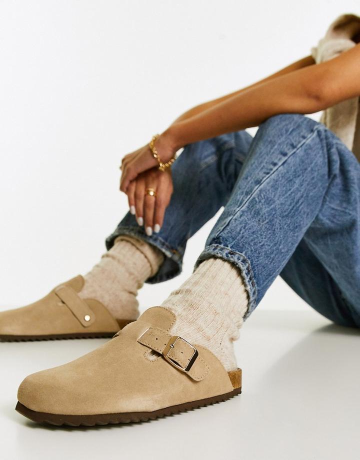 Mango Clog In Beige-neutral