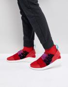 Adidas Originals Tubular Doom Winter Sneakers In Red By9397 - Red