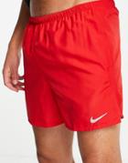 Nike Running Dri-fit Challenger Shorts In Red