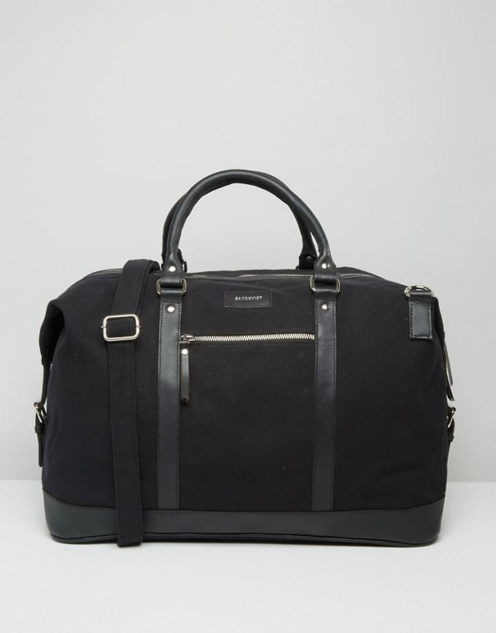 Sandqvist Jordan Carryall Bag In Black - Black