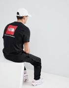 The North Face Red Box T-shirt In Black - Black