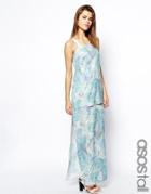 Asos Tall 2 Piece Maxi Dress - Multi