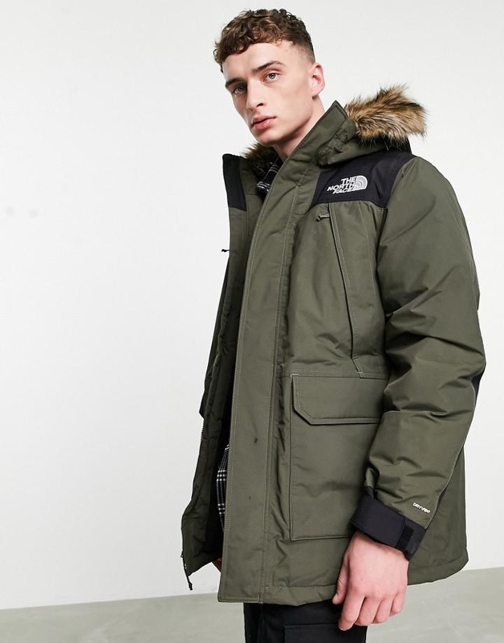The North Face Mcmurdo Parka Jacket In Green